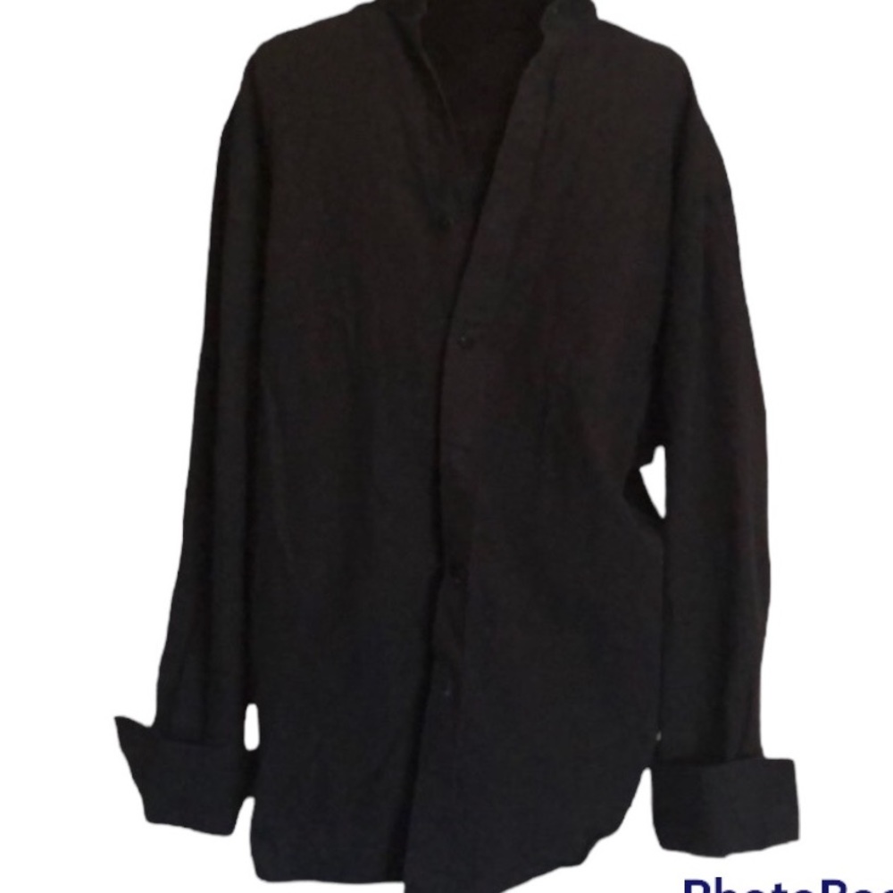 URBAN TRIBE black shirt size large